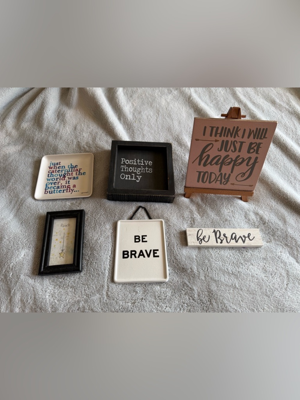 Motivational Home Decor Bundle – Positive Quotes Wall Art